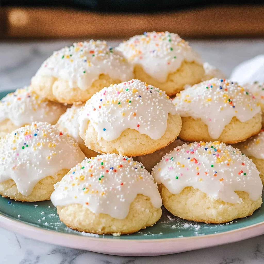 Recipe preparation for Ricotta Cookies