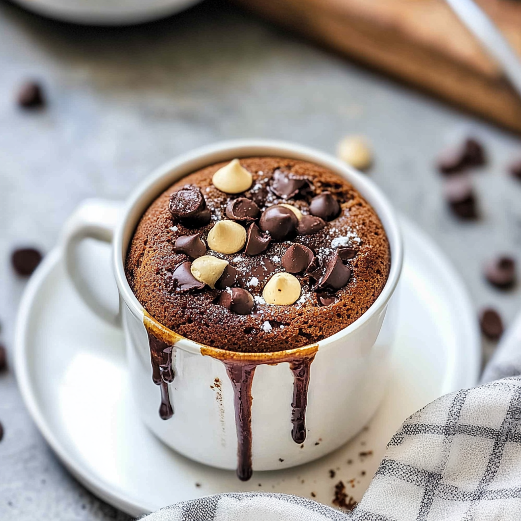 Recipe preparation for Mug Cake