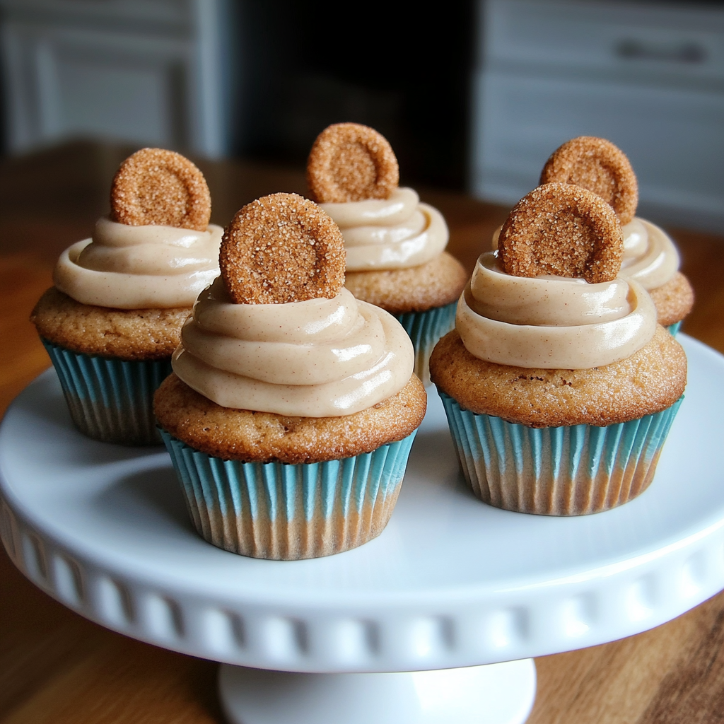 Recipe preparation for Snickerdoodle Cupcakes