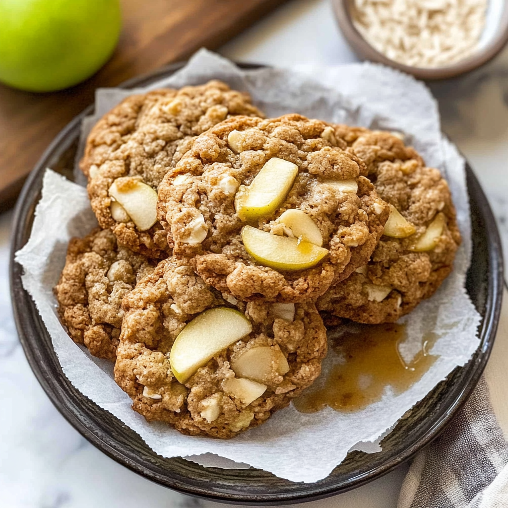 Recipe preparation for Apple Cookies