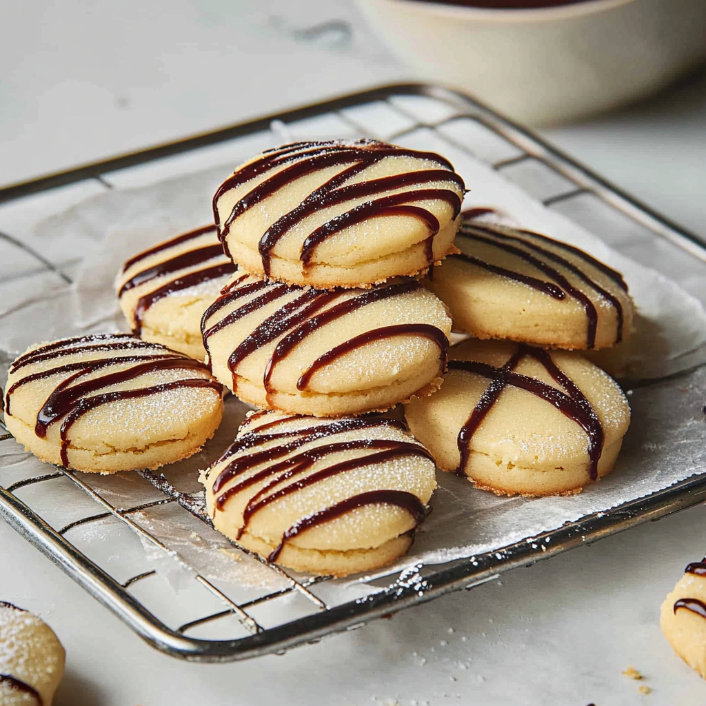 Recipe preparation for Shortbread Cookies