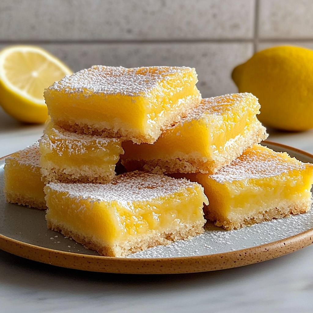 Recipe preparation for Lemon Bars