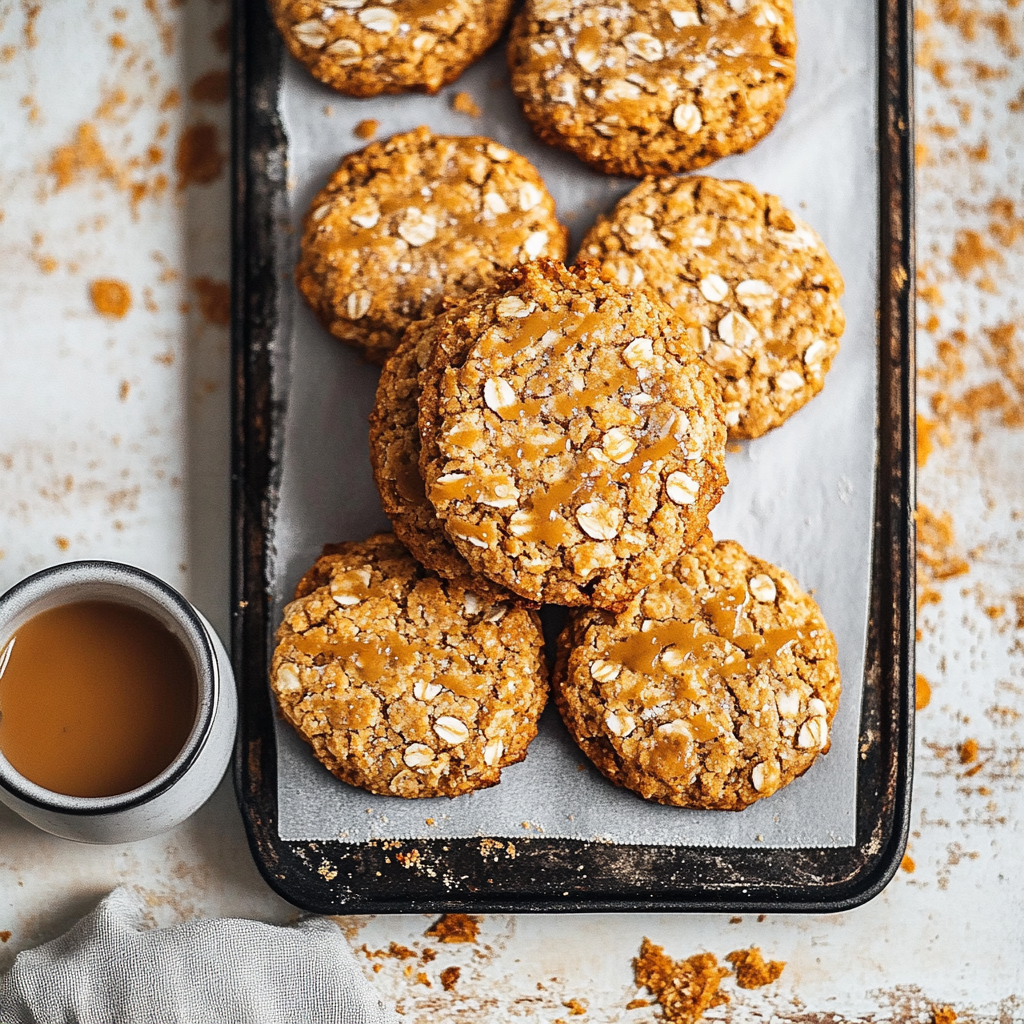 Recipe preparation for Anzac Biscuits