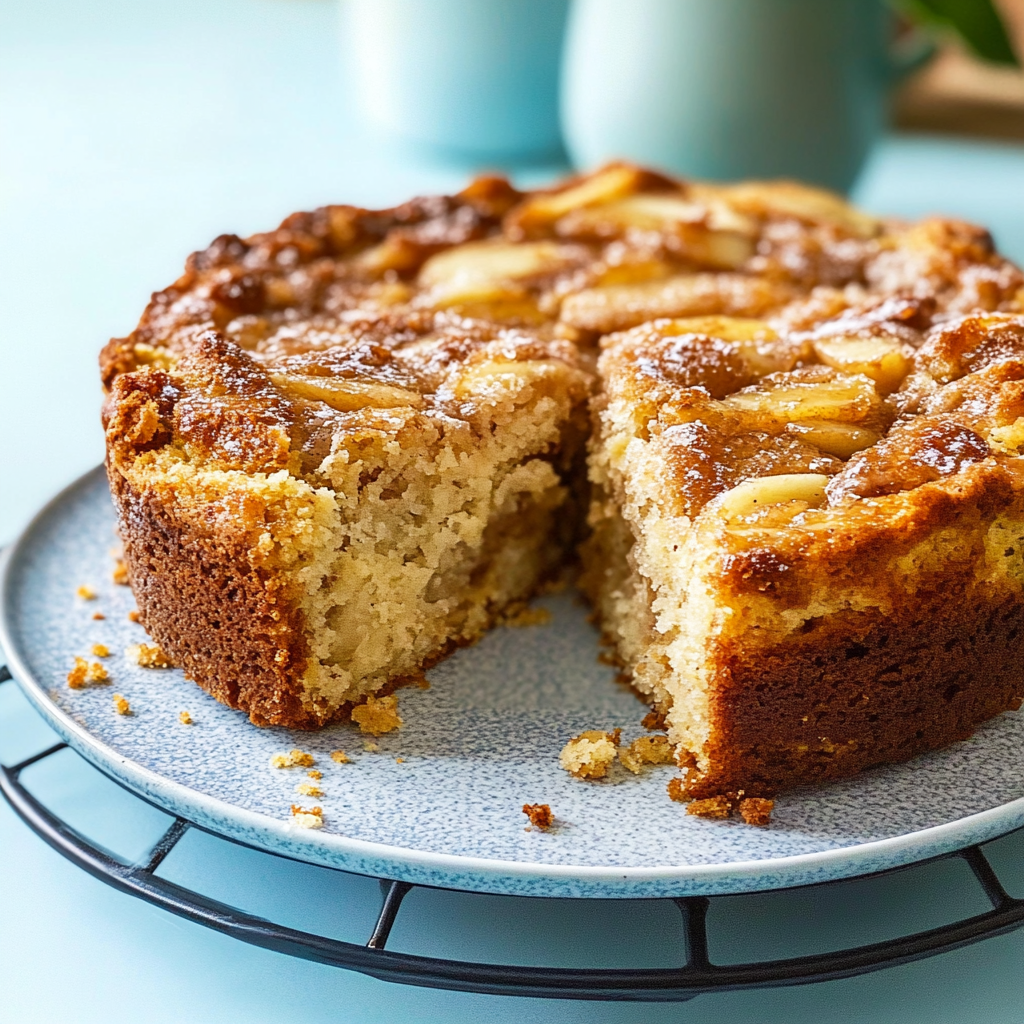 Recipe preparation for Apple Coffee Cake