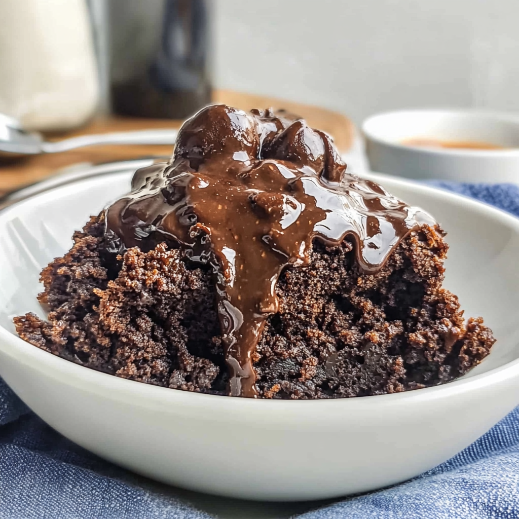 Recipe preparation for Nutella Dump Cake