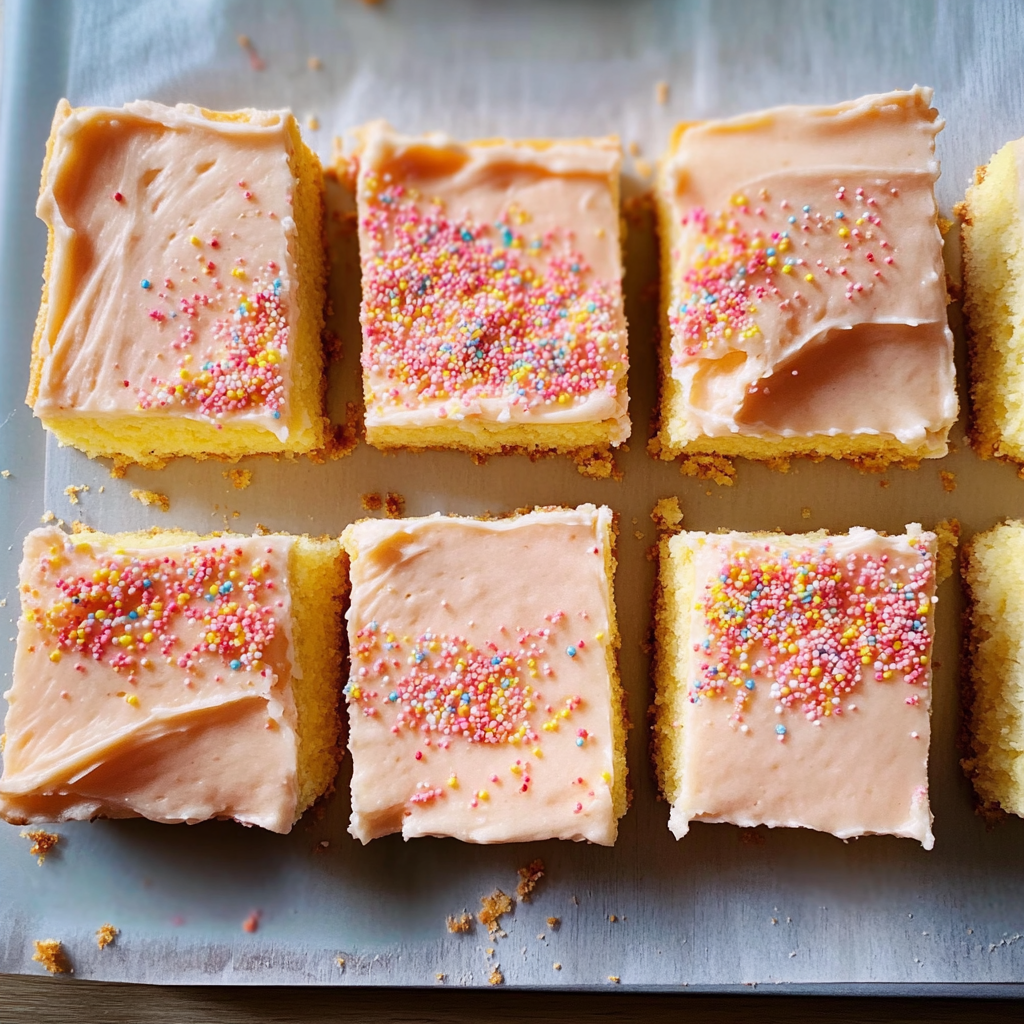 Recipe preparation for Sugar Cookie Bars