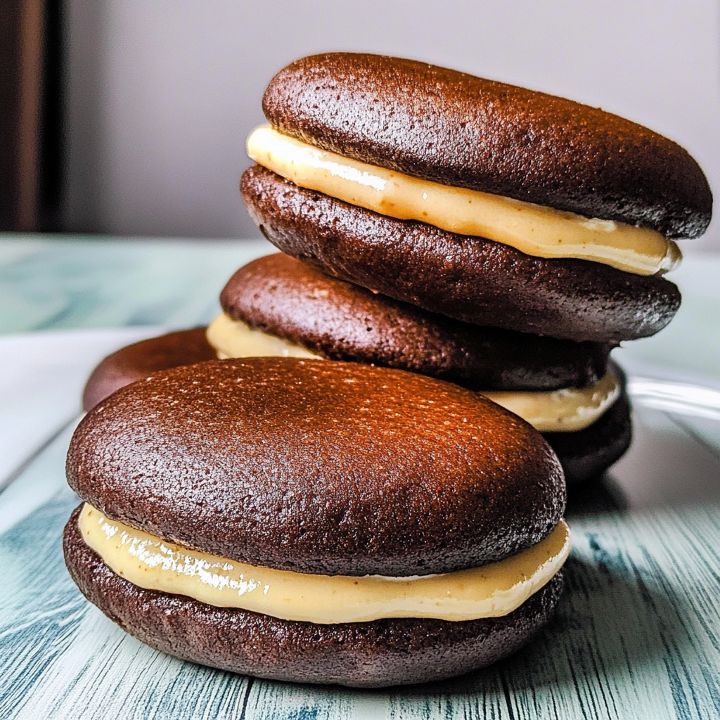 Recipe preparation for Whoopie Pie Cookies
