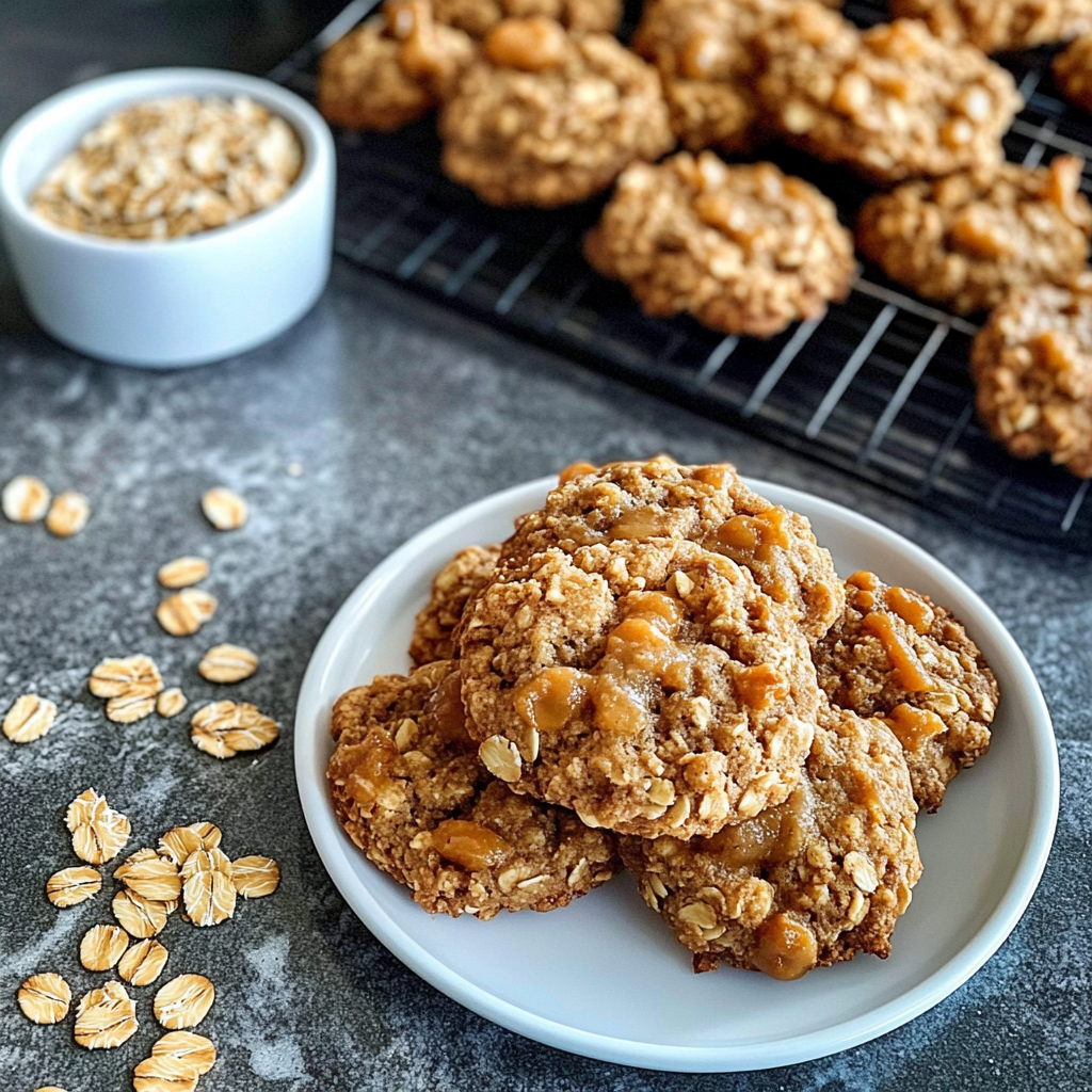 Recipe preparation for Oatmeal Scotchies