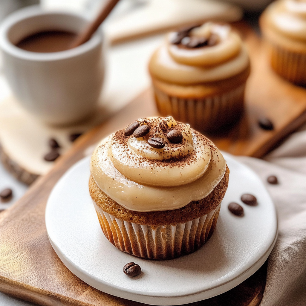 Recipe preparation for Coffee Cupcakes