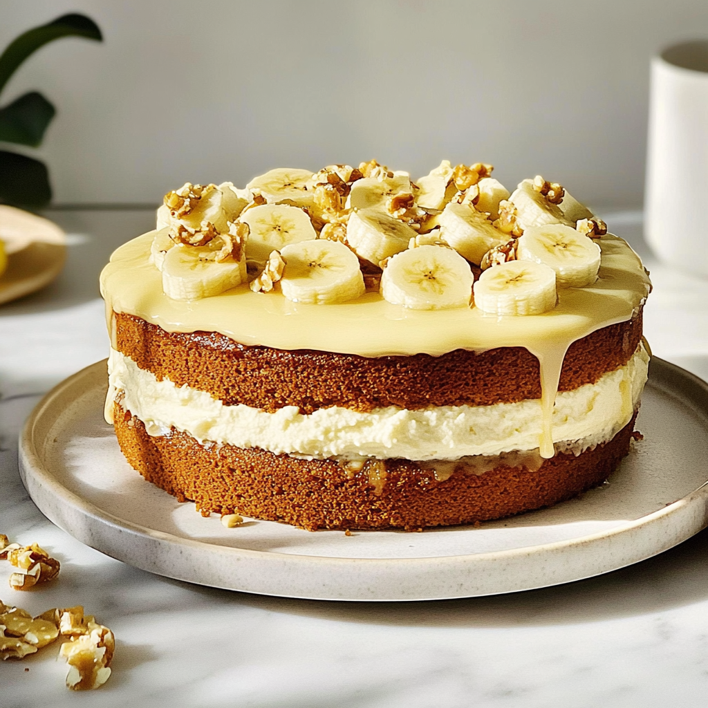 Recipe preparation for Banana Cake