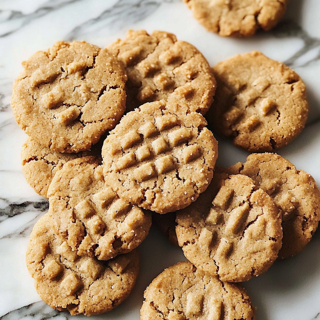 Recipe preparation for Peanut Butter Cookies
