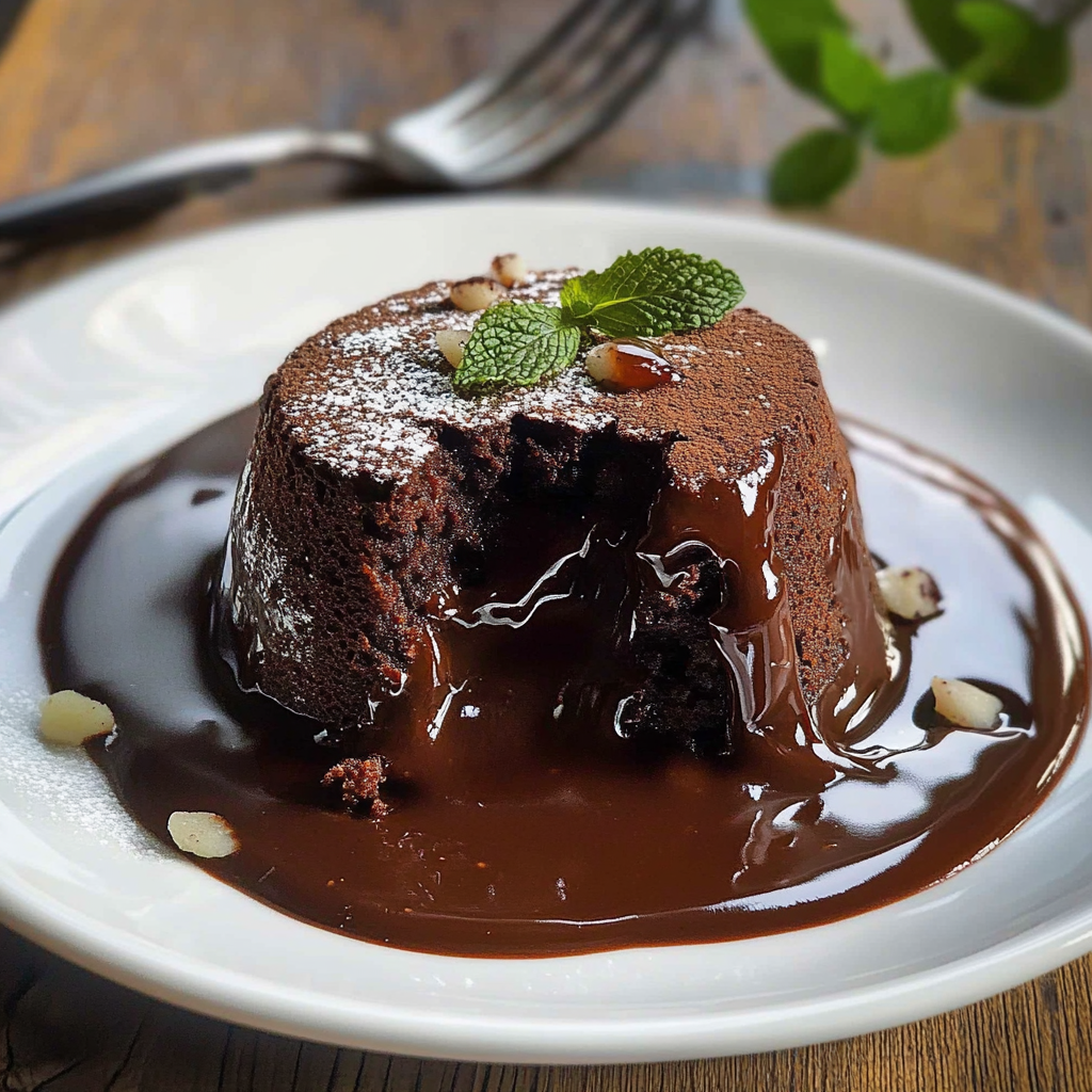 Recipe preparation for Chocolate Souffle
