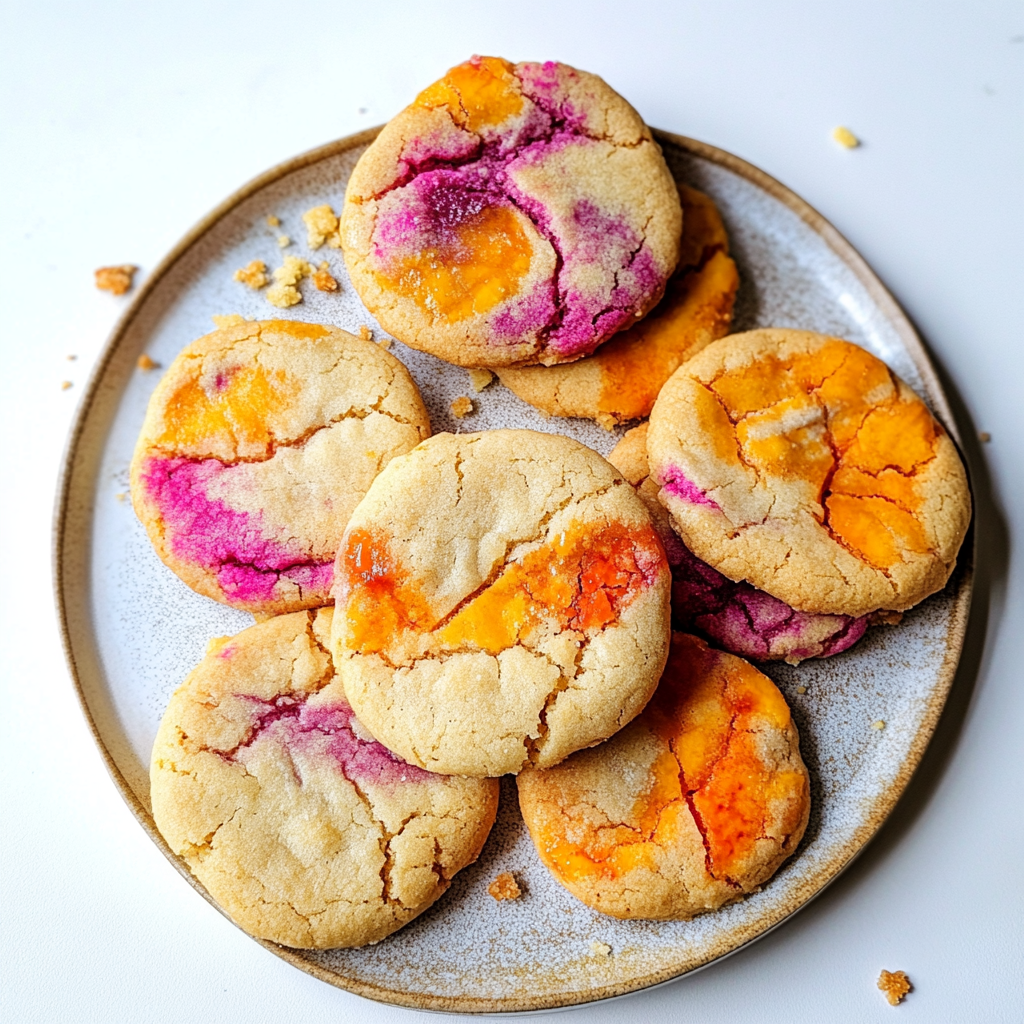 Recipe preparation for tropical fruit cookies
