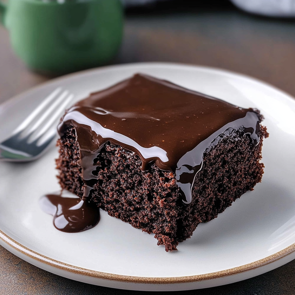 Recipe preparation for zucchini chocolate cake