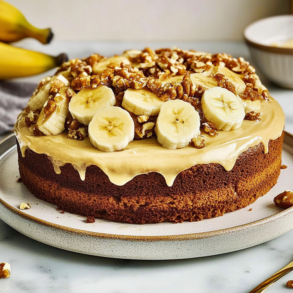 Recipe preparation for Banana Cake