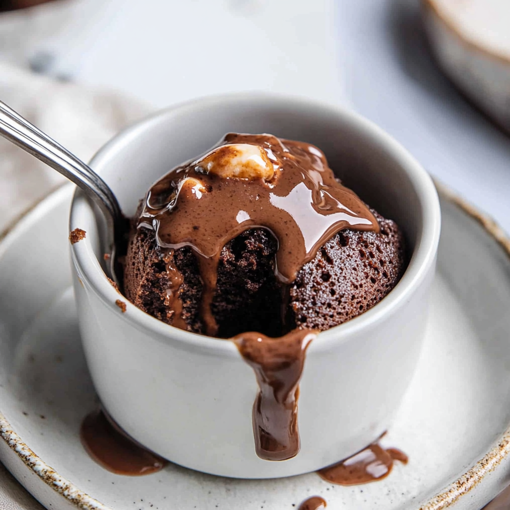 Recipe preparation for Mug Cake