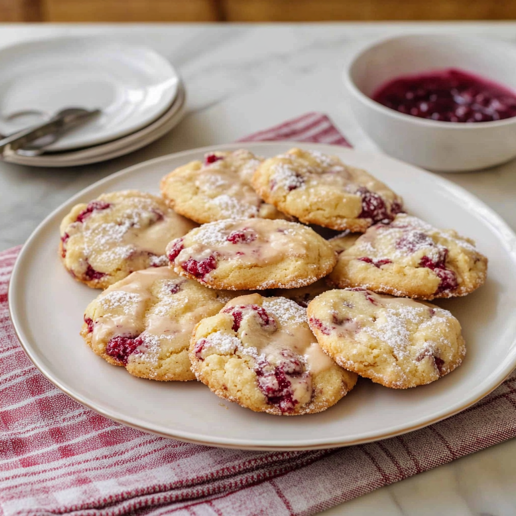 Recipe preparation for Cranberry Orange Cookies