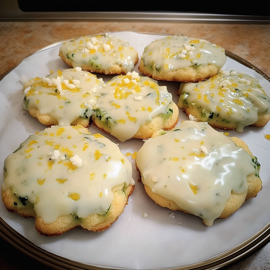 Recipe preparation for Pickle Infused Citrus Cookies
