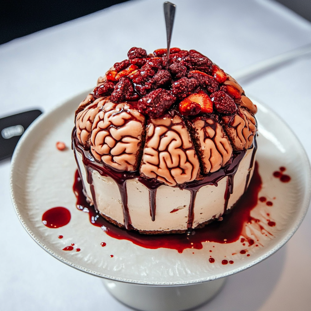 Recipe preparation for Brain Cake