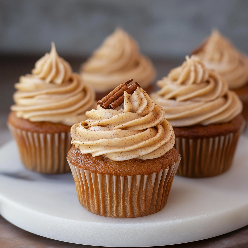 Recipe preparation for Snickerdoodle Cupcakes