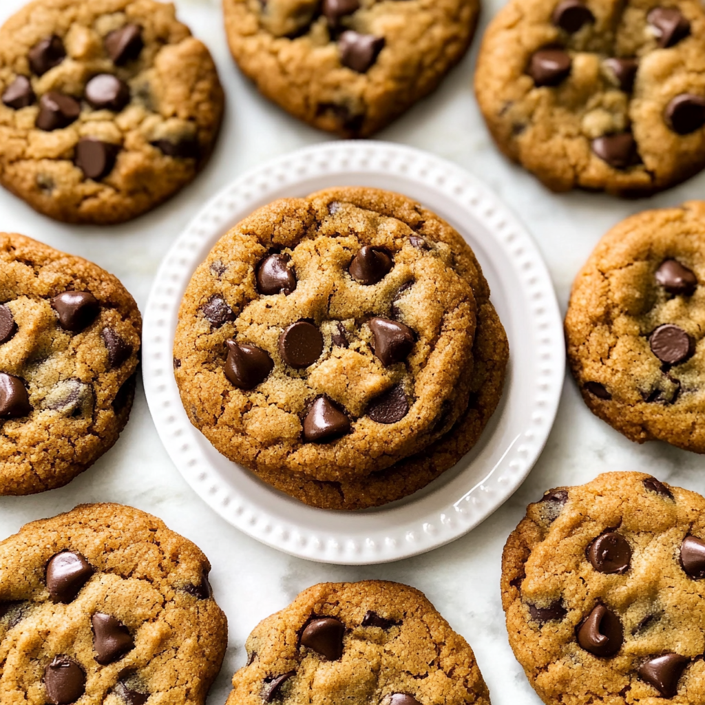 Recipe preparation for Pumpkin Chocolate Chip Cookies