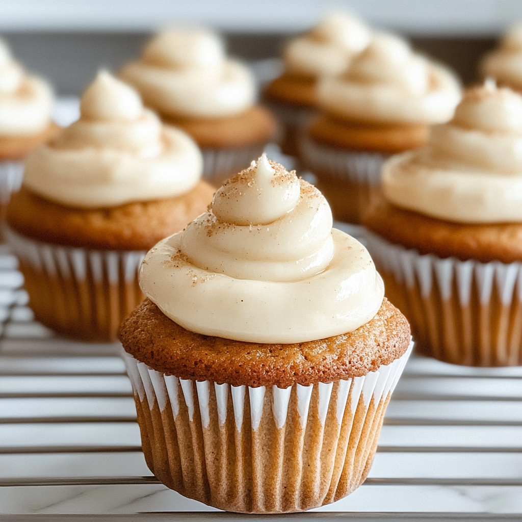 Recipe preparation for Spice Cupcakes