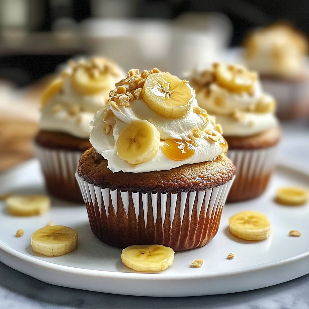 Recipe preparation for Banana Cupcakes