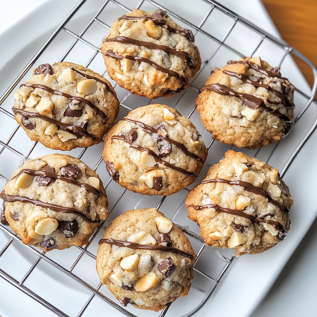 Recipe preparation for Almond Joy Cookies