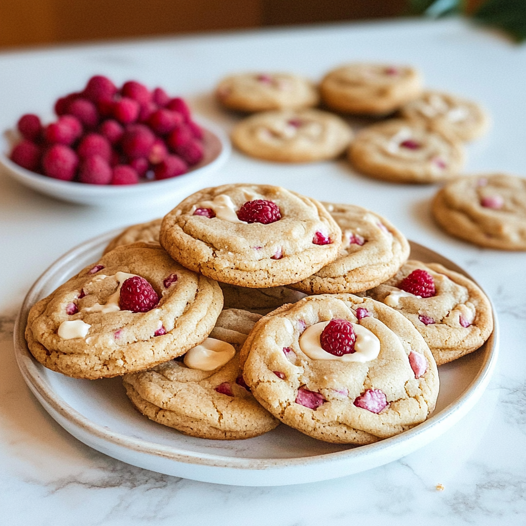 Recipe preparation for Sea Witch Raspberry Cookies