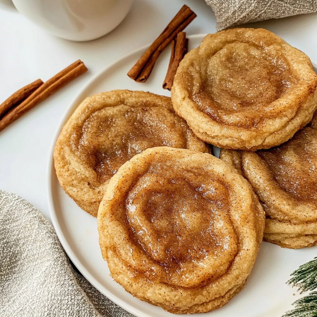 Recipe preparation for Chai Spice Snickerdoodles