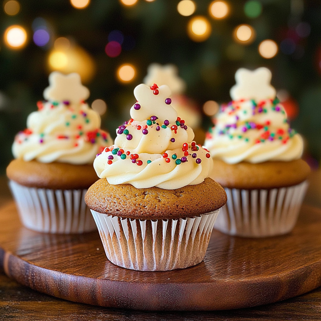 Recipe preparation for Gingerbread Cupcakes