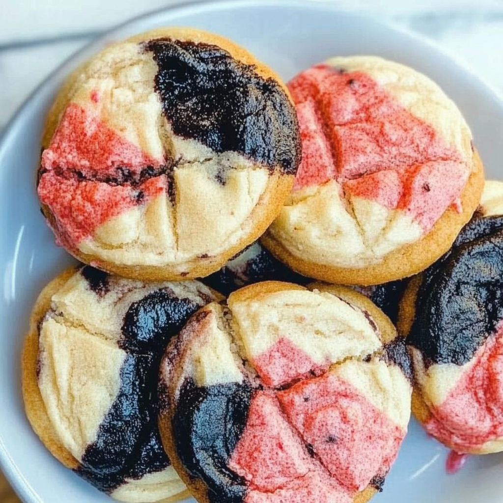 Recipe preparation for Neapolitan Cookies Recipe
