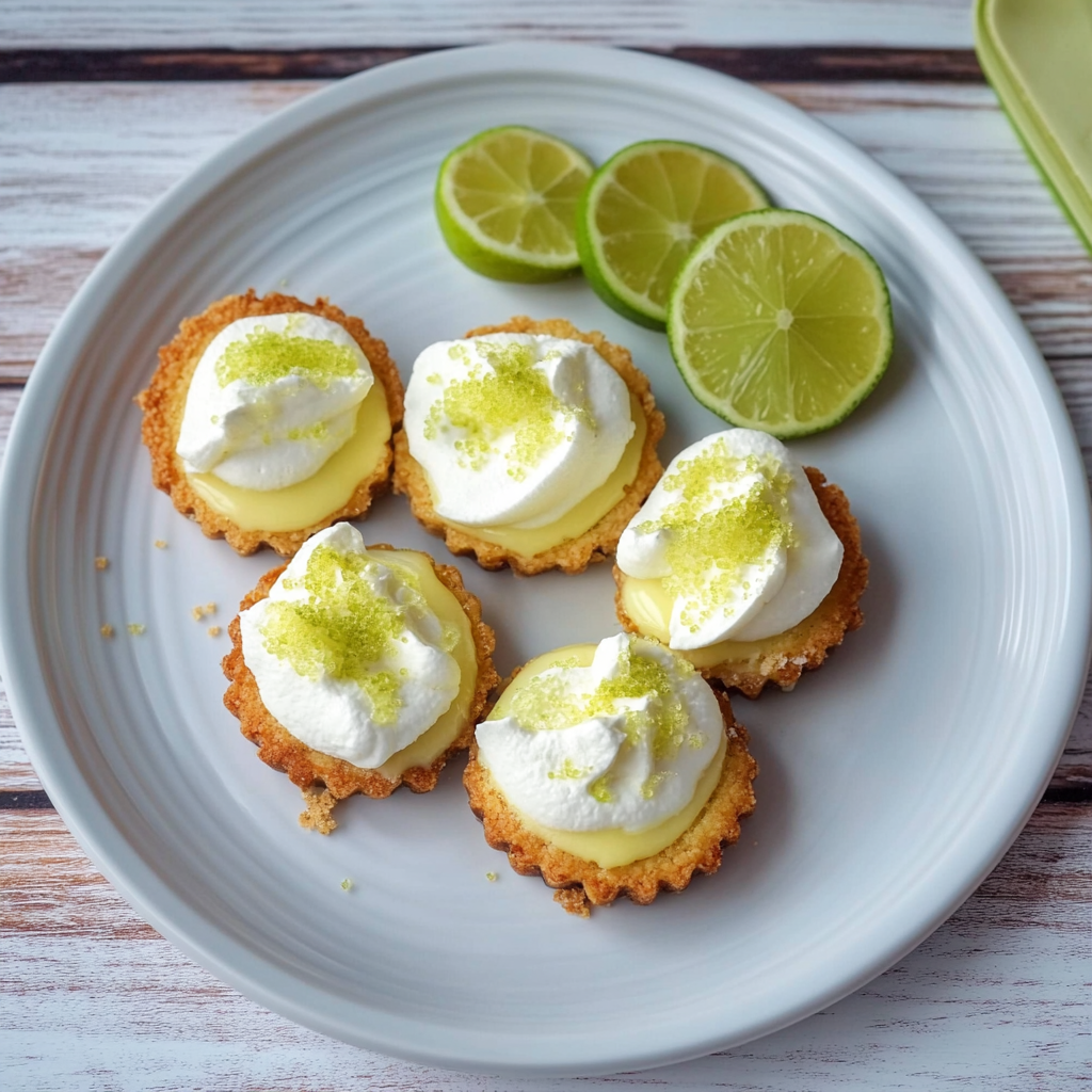 Recipe preparation for Key Lime Pie Cookies