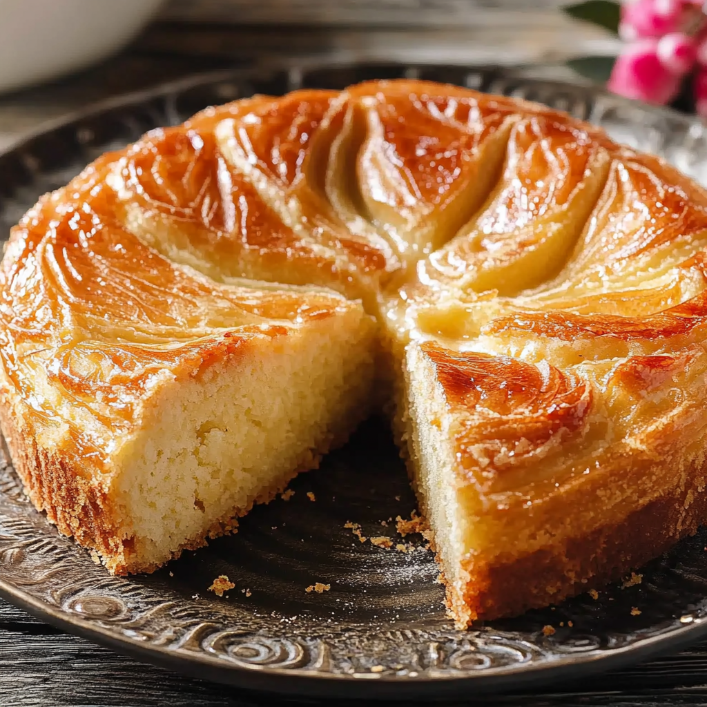 Recipe preparation for French Butter Cake Recipe