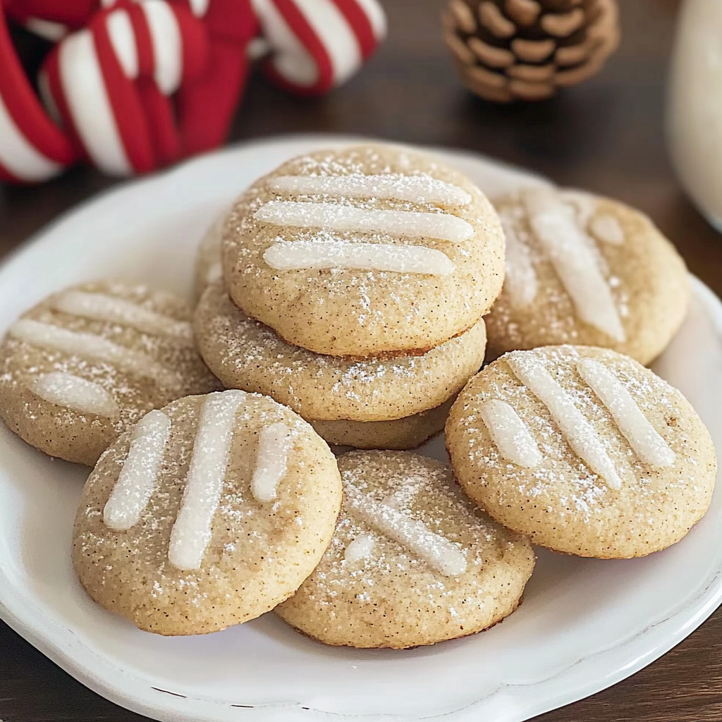 Recipe preparation for Eggnog Snickerdoodles