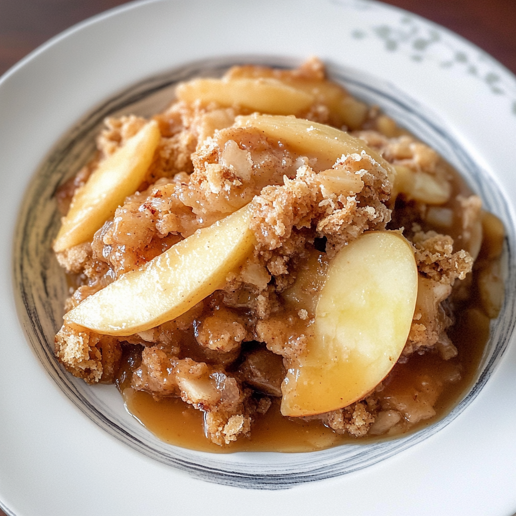 Recipe preparation for Apple Crisp recipe
