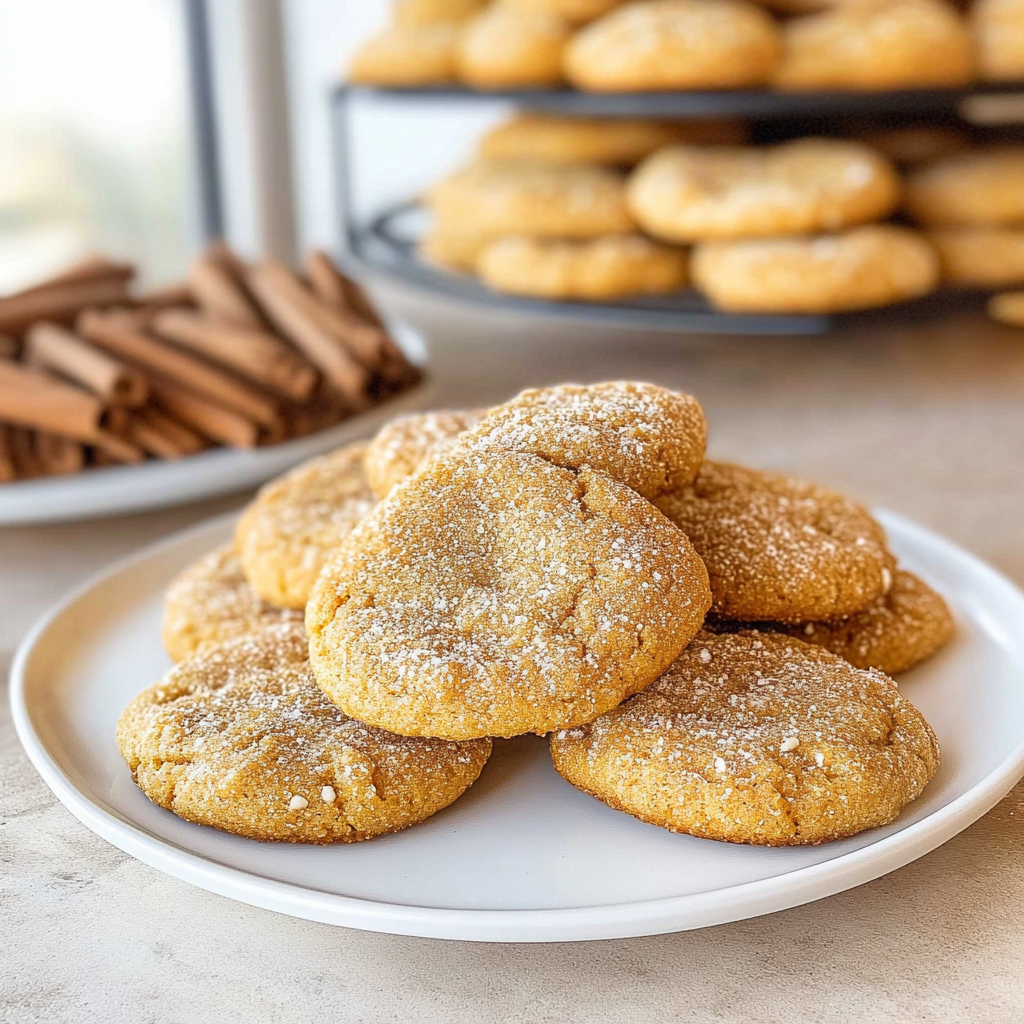 Recipe preparation for Pumpkin Sugar Cookies
