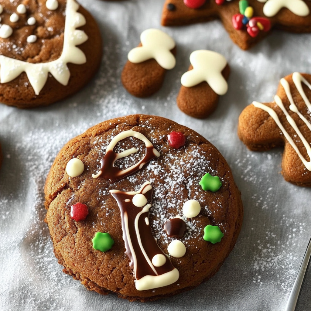Recipe preparation for Gingerbread Cookies