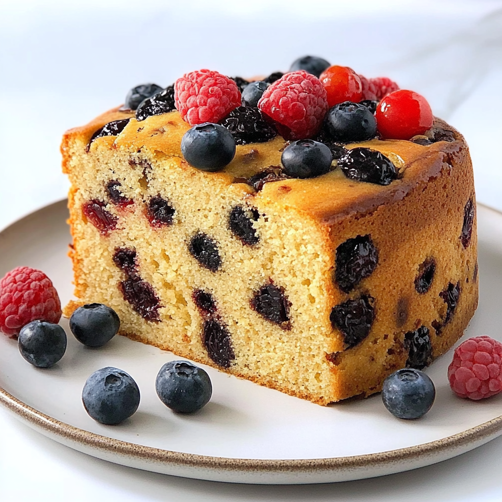 Recipe preparation for Spiced Fruit Cake