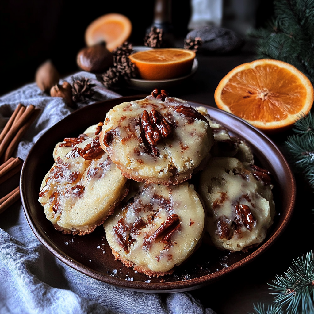 Recipe preparation for Orange Clove Cookies