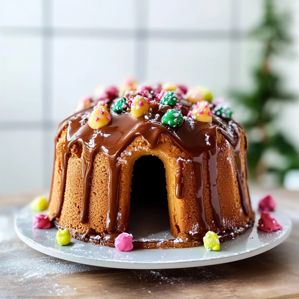 Recipe preparation for Gingerbread Cake
