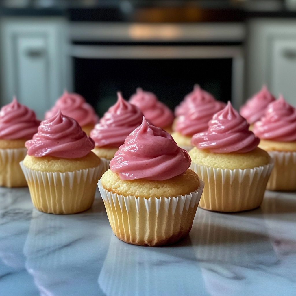 Recipe preparation for Copycat Magnolia Bakery Cupcakes