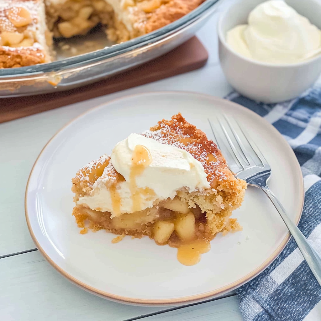 Recipe preparation for pear dump cake