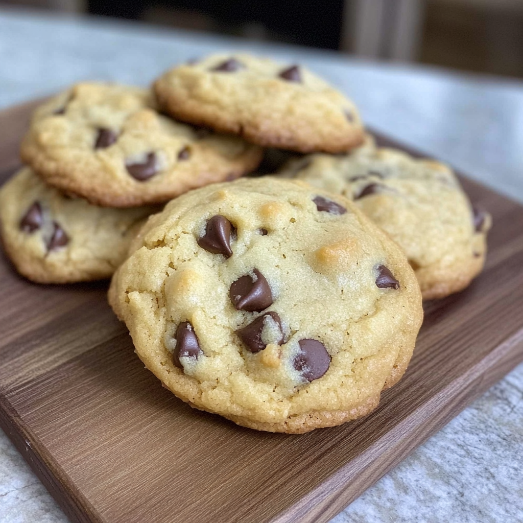 Recipe preparation for cake mix chocolate chip cookies