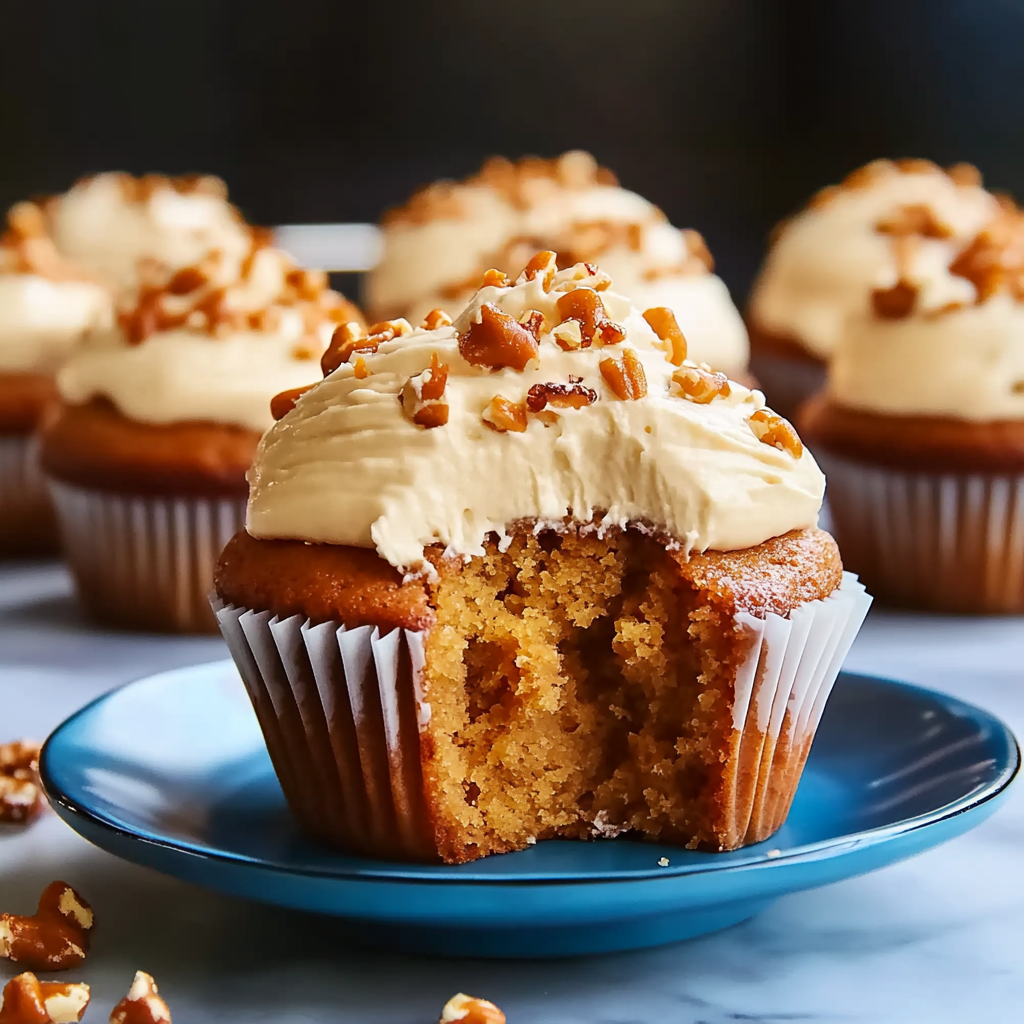 Recipe preparation for Sweet Potato Pie Cupcakes