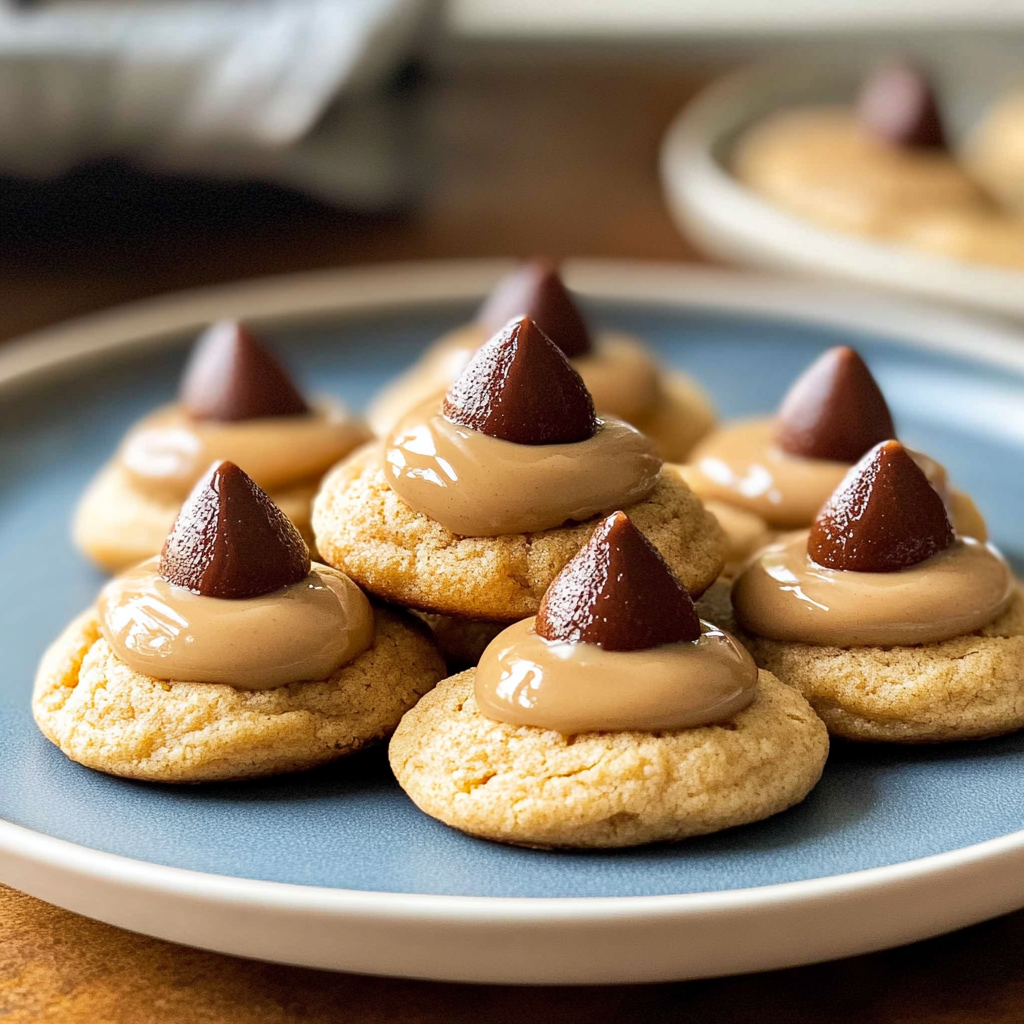 Recipe preparation for Peanut Butter Blossoms