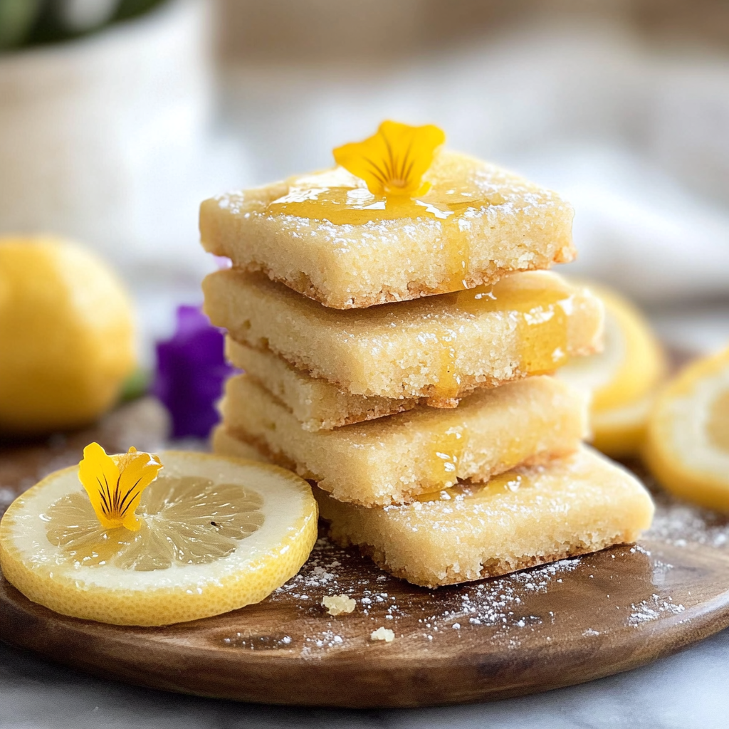 Recipe preparation for Keto-Friendly Lemon Shortbread Cookies