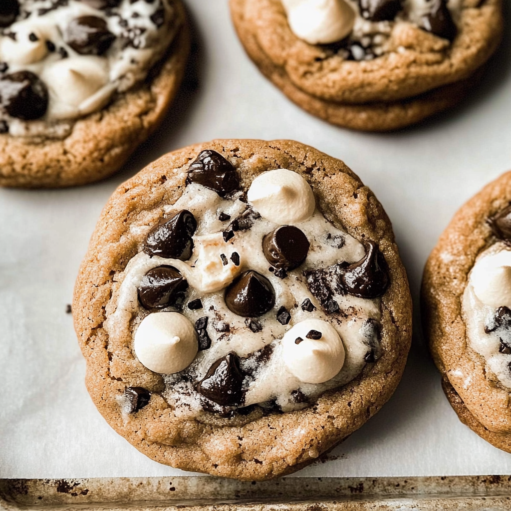 Recipe preparation for Cookies and Cream Cookies