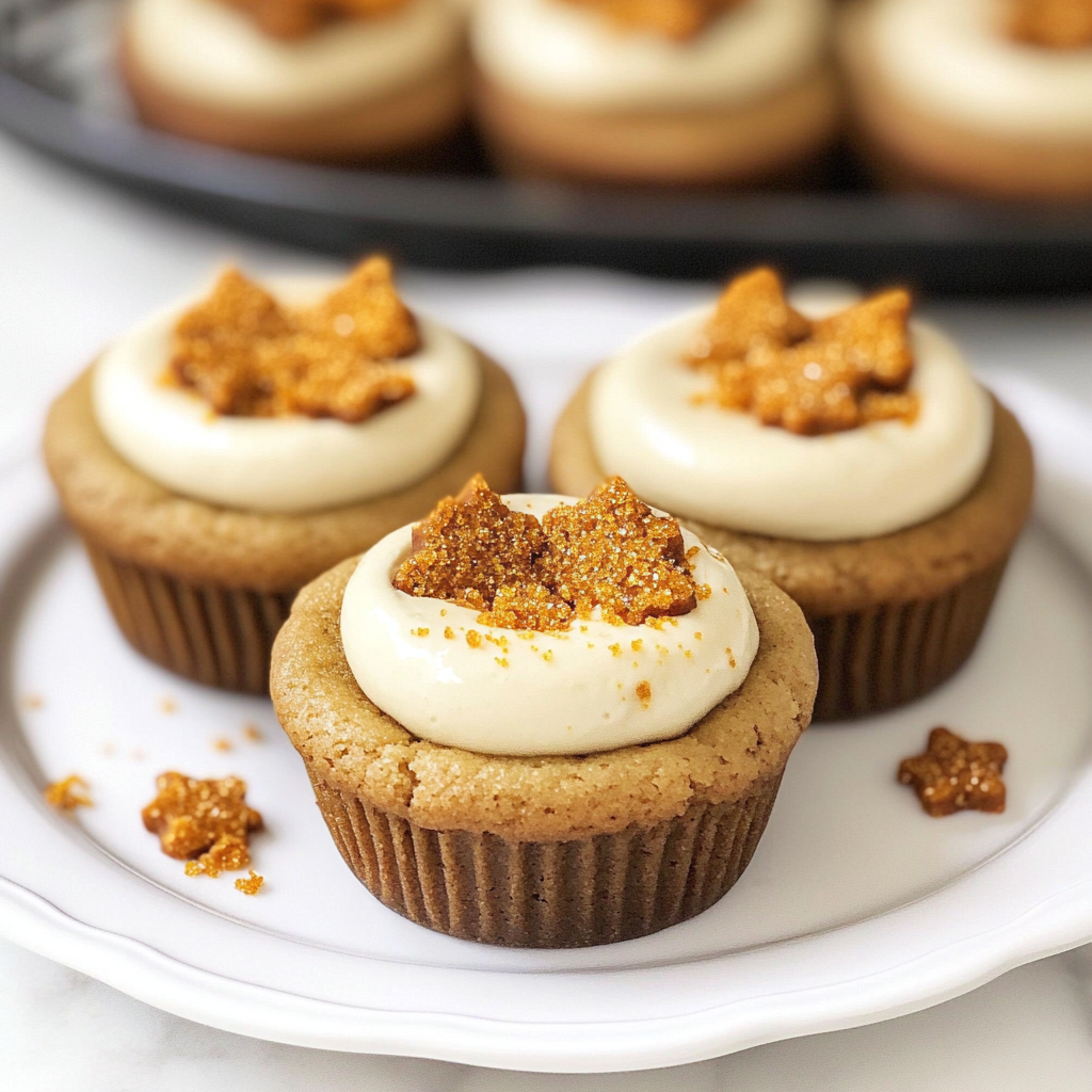 Recipe preparation for Eggnog Cheesecake Cookie Cups