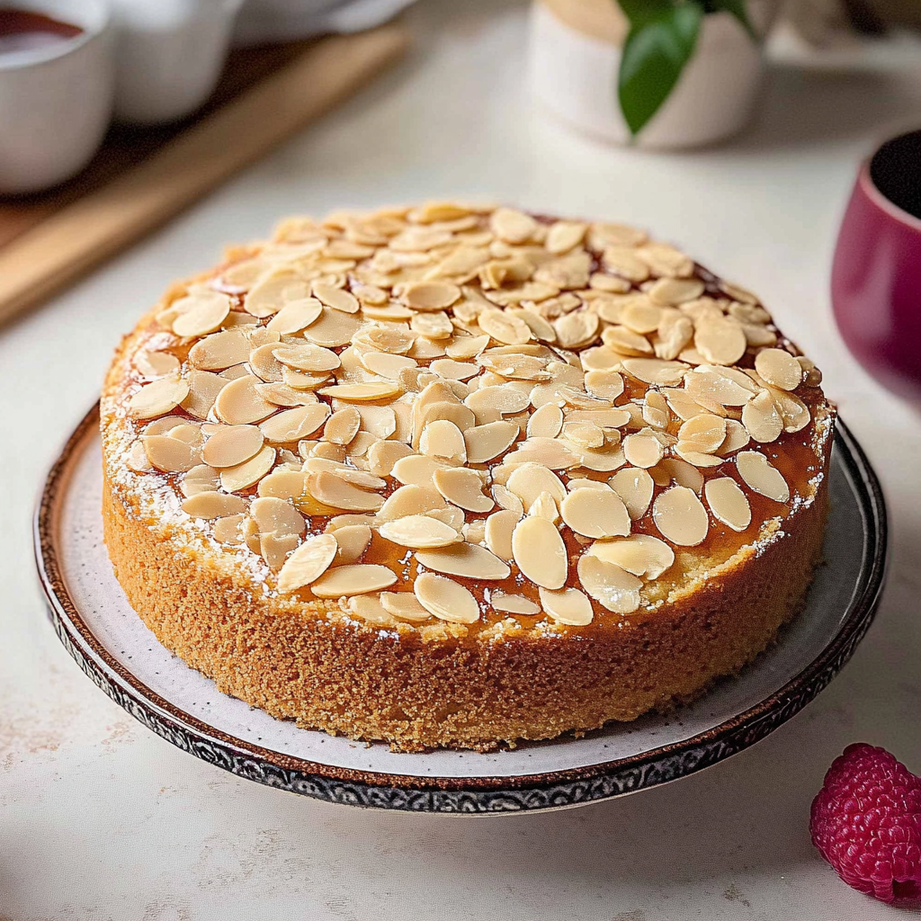 Recipe preparation for Flourless Almond Cake